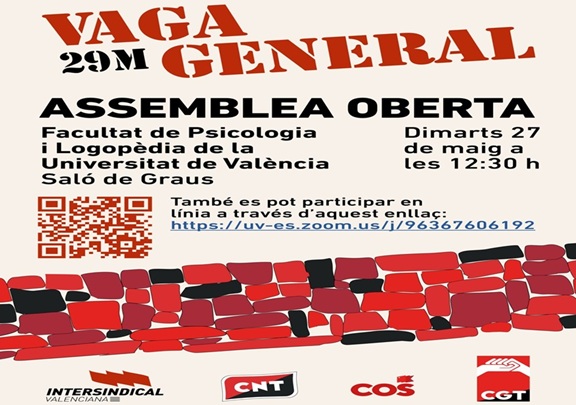 Cartell de la Vaga General